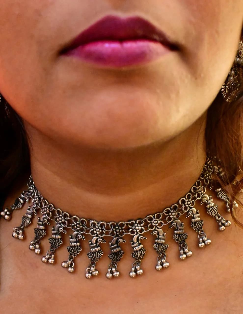 Peacock Choker