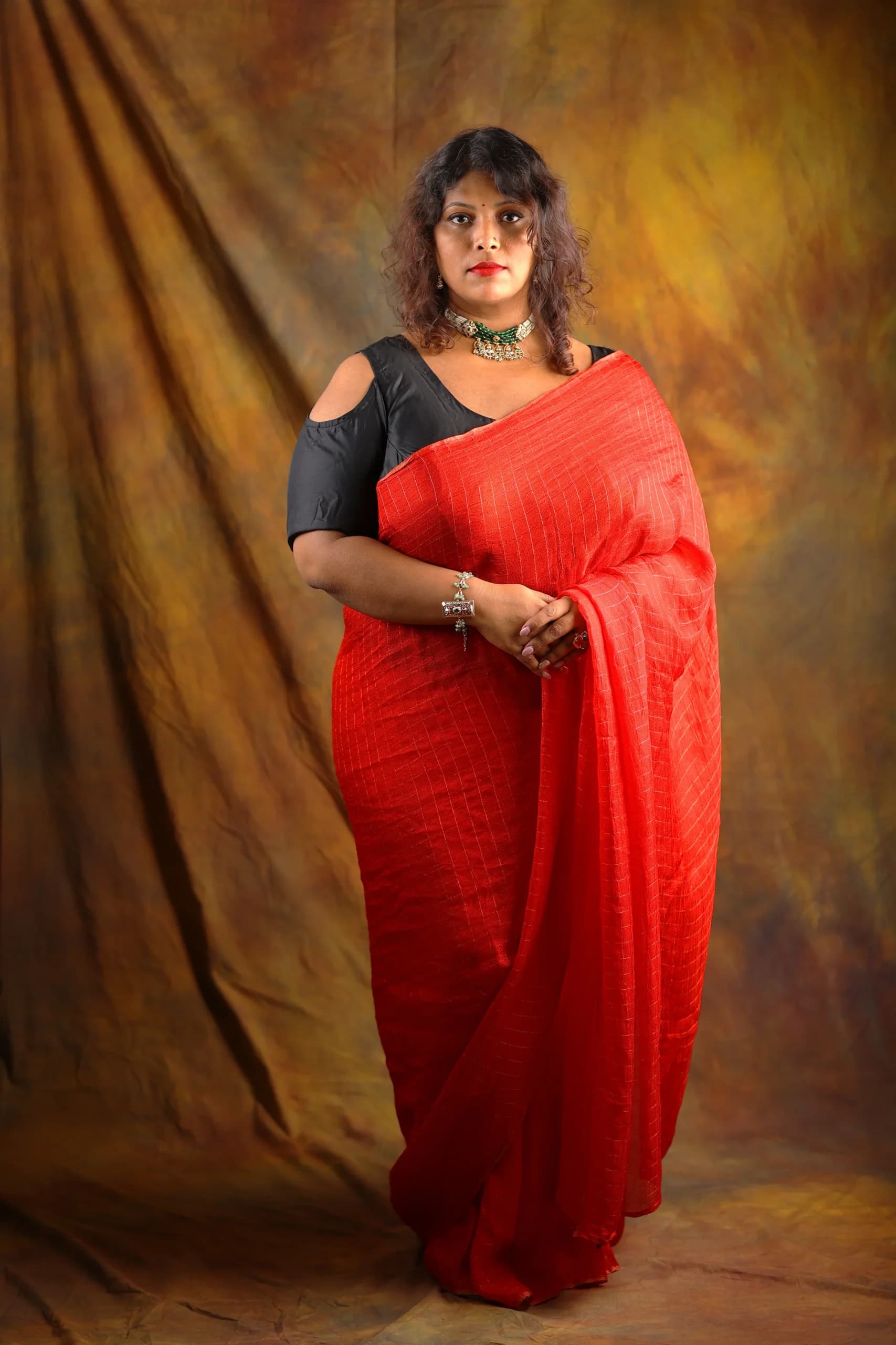 Jute Silk  Saree