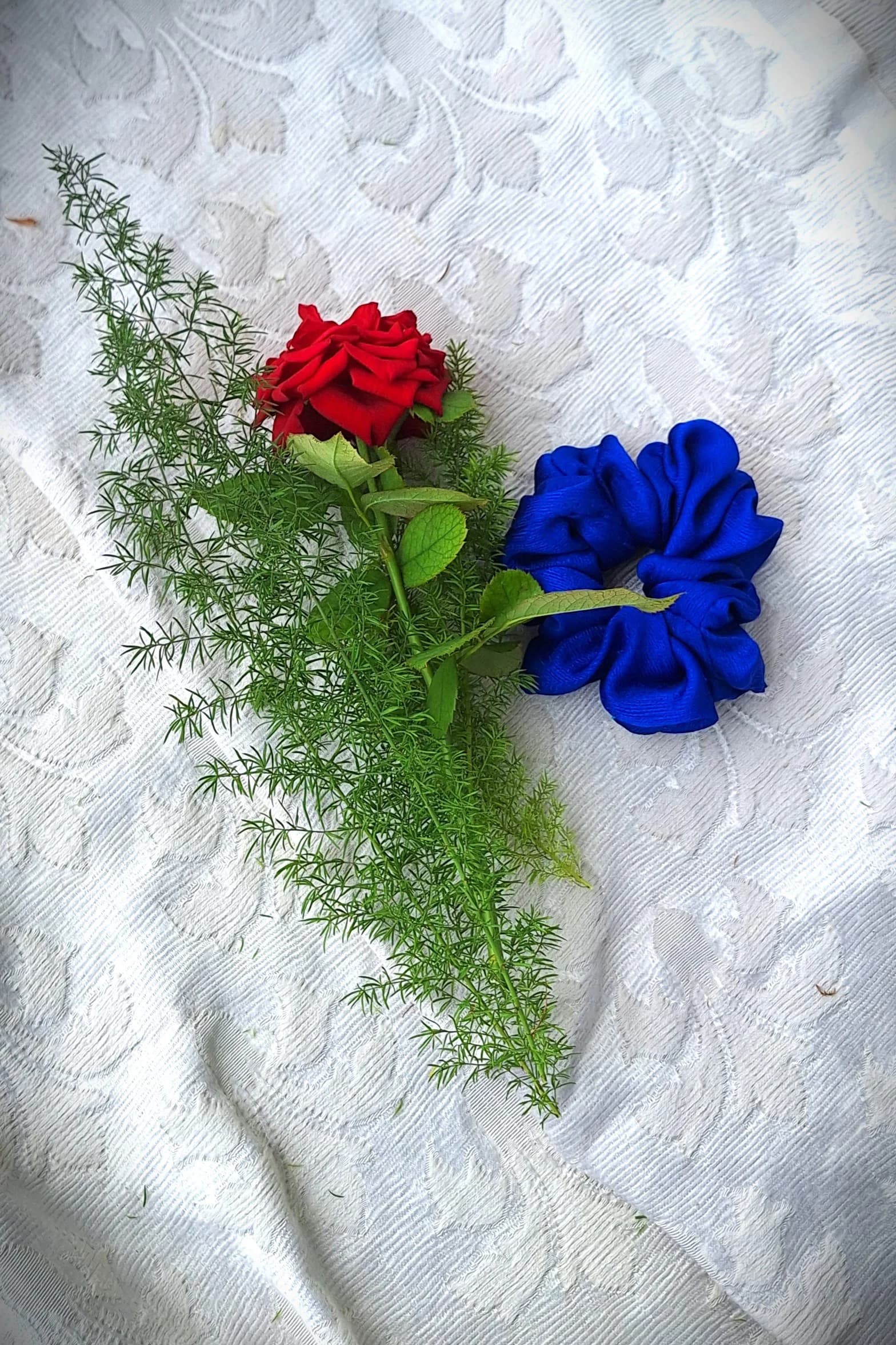 Azure Scrunnchie