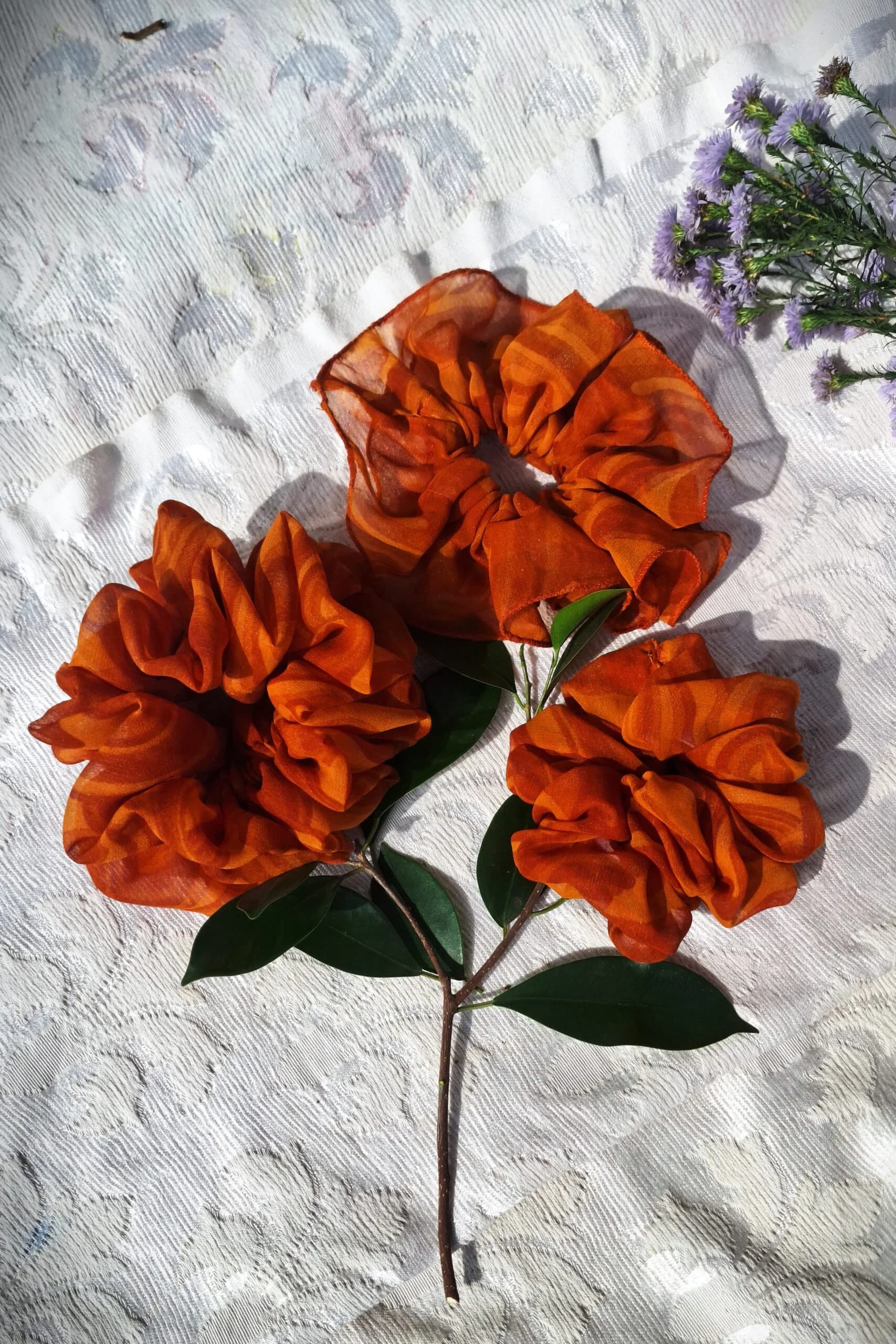 Sunset Swirl Scrunchie