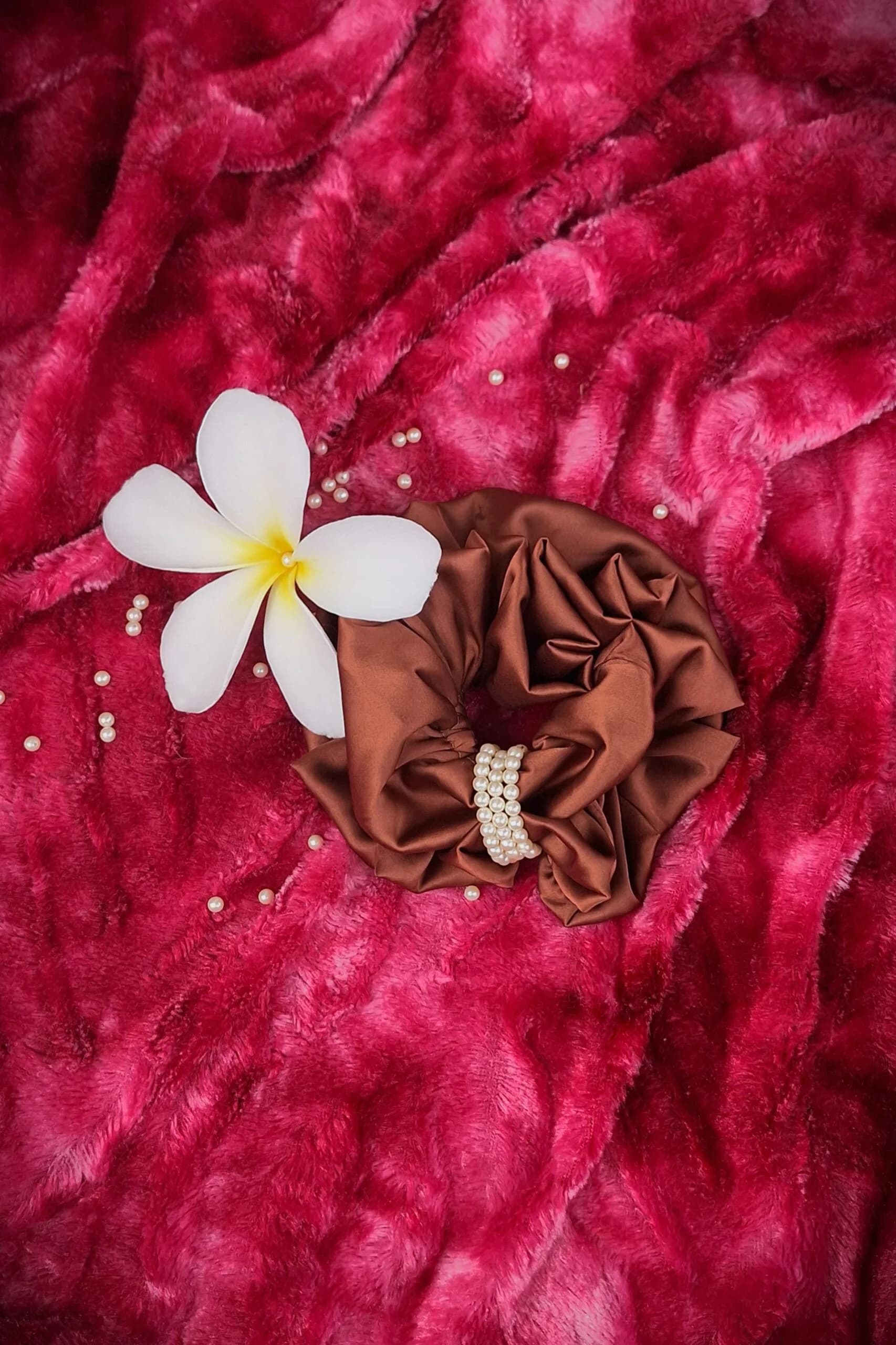 Trinity Pearl Scrunchie